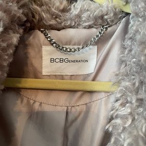 BC BG OS teddy bear coat